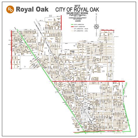 royal oaks map